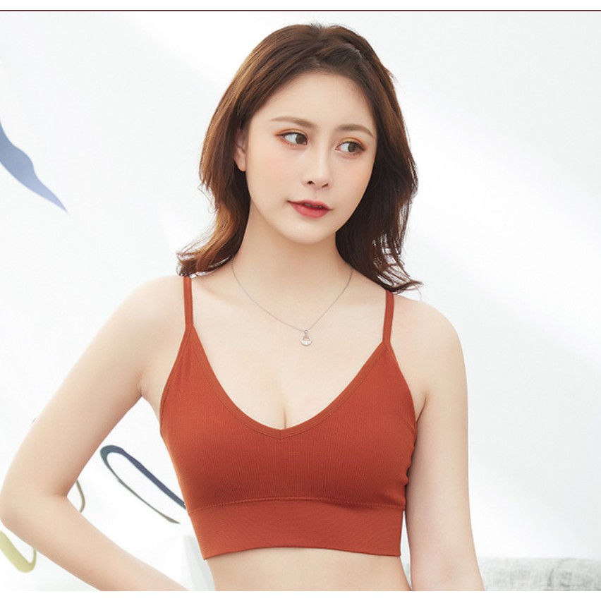 MSX เสื้อในผู้หญิง รุ่น B-012 สปอร์ตบรา เว้าหลัง เสริมฟองน้ำ หลากสี ราคาโรงงาน - รูปที่ 4