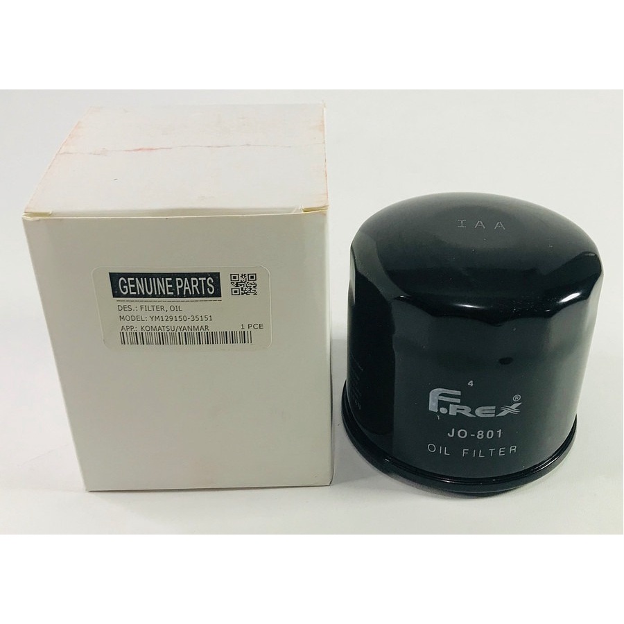 กรองน้ํามันเครื่อง YM129150-35151 ENGINE YANMAR 4TNE98 น่าเชื่อถือ