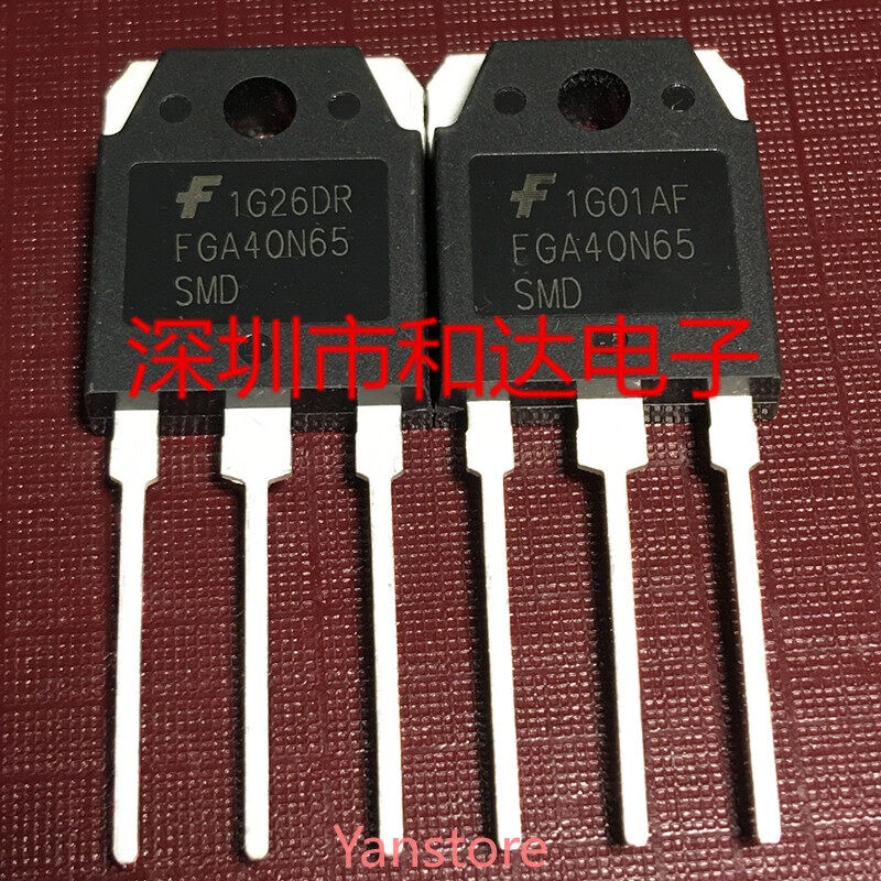 2 ชิ้น FGA40N65SMD FGA40N65 TO-3P ใหม่บน