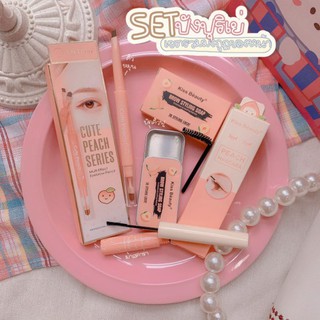 ใหม่​/แท้ ดินสอ​เขียน​คิ้ว​ แว็กซ์​คิ้ว มาสคาร่ากันน้ำ 3 ชิ้น Kiss Beauty​ แท้ทั้งเซต กันน้ำ ติดทน