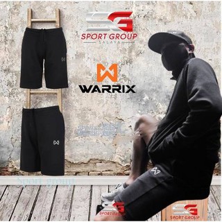 WARRIX White Label กางเกงลำลอง กางเกงวอร์มขาสั้น OVERLAP WP-203WLACL02