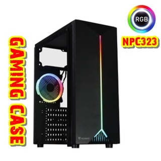 ATX (NP)  NUBWO NPC-323 GARRICK มีพัดลมRGB 1ตัว