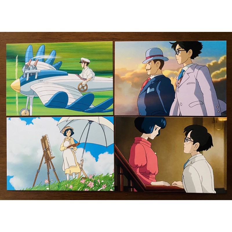 The Wind Rises 🍂 Studio Ghibli Postcard