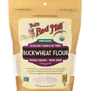 💥โปรสุดพิเศษ!!!💥 Bobs Red Mill Organic Buckwheat Flour 624g คุณภาพระดับพรีเมี่ยม