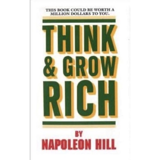 หนังสือภาษาอังกฤษ Think and Grow Rich (Mass Market Paperback)--by Napoleon Hill [1990 Edition]