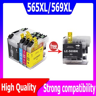 LC 565 LC 569 Ink LC 565XL LC 569XL Black LC565XL LC569XL Ink Cartridge Compatible for Brother J2510 J2310 J3520 J3720