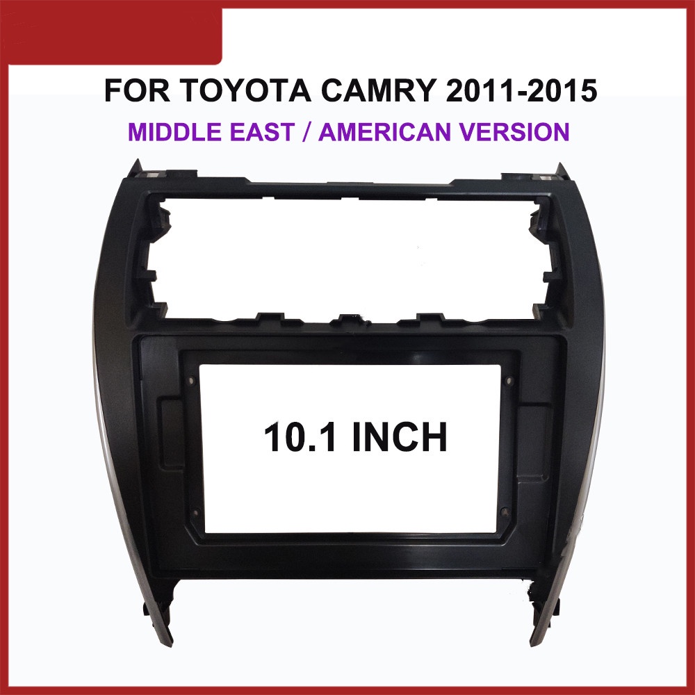 อะแดปเตอร์กรอบรถยนต์ สําหรับ Toyota Camry 2011-2015 10 นิ้ว Android Radio Dask Kit Fascia