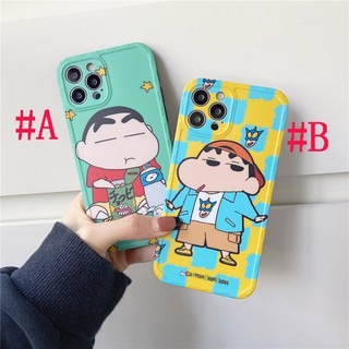 เคสซิลิโคน เคสไอโฟน iPhone 14 Pro Max iPhone 13 Pro Max iPhone 12 Pro Max iPhone 11 Cute Cartoon เครยอนชินจัง Crayon Shin Chan Soft Silicone Case