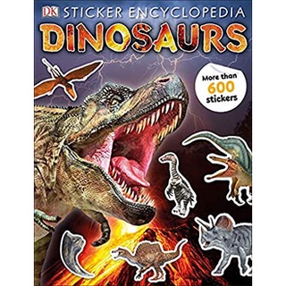 Sticker Encyclopedia Dinosaurs: Includes more than 600 Stickers สั่งเลย!! หนังสือภาษาอังกฤษมือ1 (New)