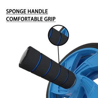 ล้อออกกำลังกาย ลูกกลิ้งบริหารหน้าท้อง AB wheel ลูกกลิ้งหน้าท้อง ล้อหน้าท้อง ฟรีแผ่นรองเข่า