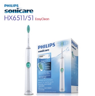 Philips Sonicare EasyClean HX6511/51 แปรงสีฟันไฟฟ้าโซนิค แบบชาร์จไฟได้