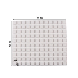 แม่พิมพ์ซิลิโคน สี่เหลี่ยม 120ช่อง 1.8*1.8 cm 005983