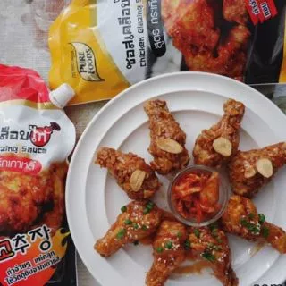ซอสเคลือบไก่ สูตรกระเทียม 1000 กรัม มีฮาลาล บอนชอน ไก่ทอดเกาหลี ซอสกาลิค ซอสทาไก่
