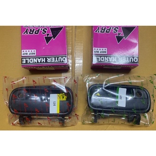 มือเปิดประตูอันนอก Toyota Mighty-X มือเปิดด้านนอก TIGER D4D มือเปิดนอก โตโยต้า ไทเกอร์ ดีโฟดี ไมตี้X สีดำ MTX ไมตี้เอ็ก