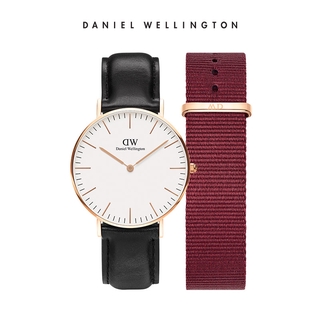 DanielWellington dw36mmทอลายรูปแบบหญิงสายชุด