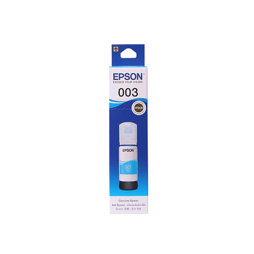 หมึกแท้ EPSON 003 ชุด4สีL3110/L3150/L5190/L ดำ น้ำเงิน แดง เหลือง มีกล่อง