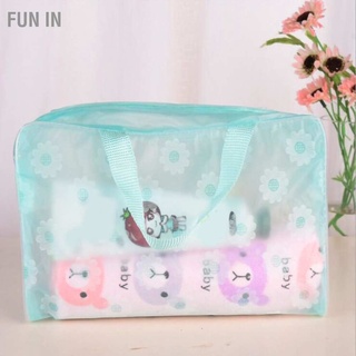 Waterproof PVC Cosmetic Bag Travel Bag for Bathroom, Outdoor Large Capacity Dirt Resistant and Easy to Clean