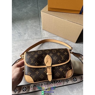 M45985 Louis LV Diane monogram medieval underarm baguette crossbody sling falp messenger