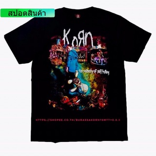 เสื้อยืดวง KORN / The serenity of suffering ผ้าฝ้ายแท้