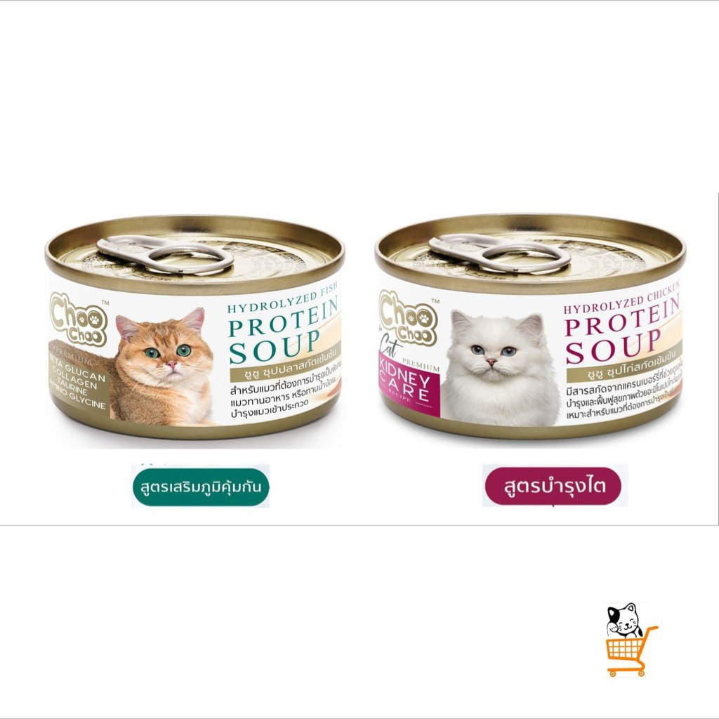 Choo Choo เซ็ททดลอง 4 ชิ้น อาหารเสริมแมว บำรุงสุขภาพแมว