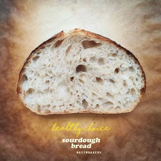 Nayimbakery Rye Wholewheat Sourdough น้ำหนัก 480g.