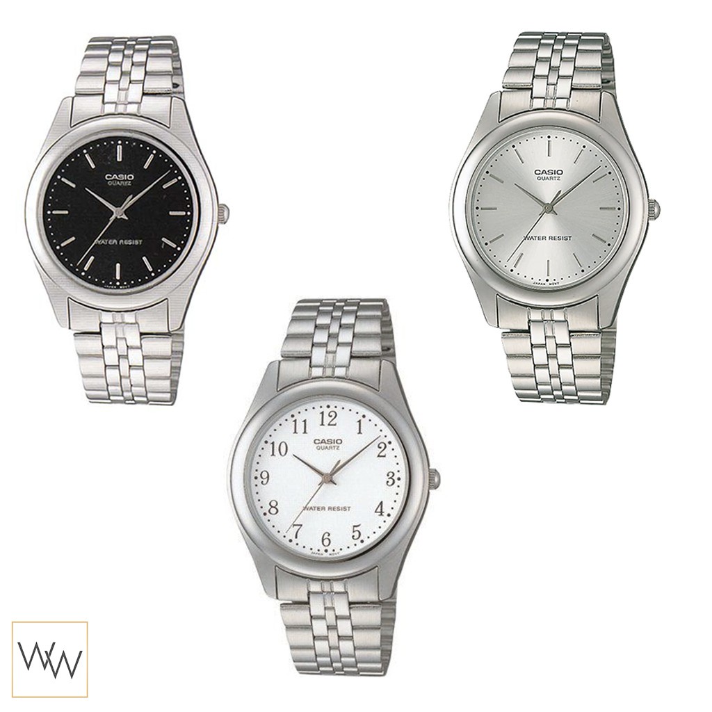 iwatch นาฬิกาคู่ [ใส่โค้ดลดเพิ่ม] ของแท้ นาฬิกาข้อมือ Casio ผู้ชาย รุ่น MTP-1129A