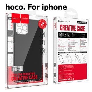 hoco แท้ case iphone 14 / 14 pro / 14 pro max  / 13 / 13 pro / 13 pro max  TPU Ultra thin Black Color