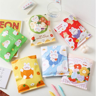 **พร้อมส่ง**ซองกระดาษ ซองจดหมาย ซองใส่ขนม ซองน่ารัก