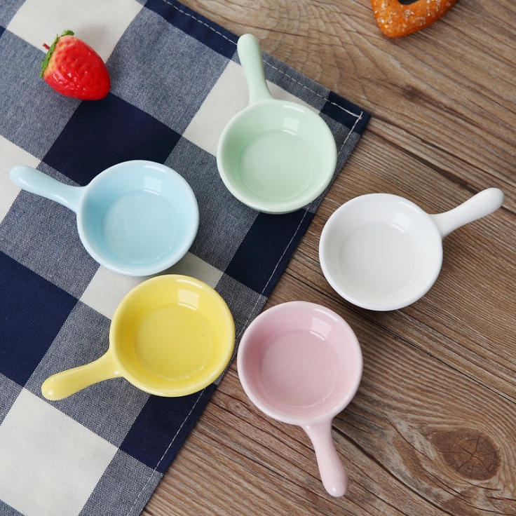 ร้านโทโมะ   (❗️ยอดขั้นต่ำ 50บ.) ถ้วยอาหาร กระทะ ชาม เซรามิค สีพาสเทล สำหรับ แฮมสเตอร์ เจอร์บิล แรท กระรอก ชูการ์