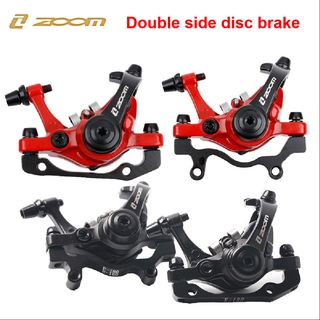 ZOOM Xinlong two-way drive clamp mountain bike electric car line pull mechanical disc brake line disc clamp super BB7 Disc brake front and rear