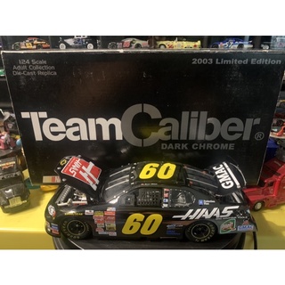 Nascar Team Carliber 1:24 2003 #60 HAAS Dark Chrome