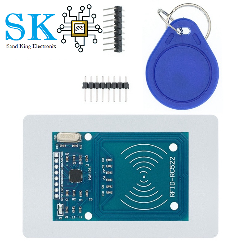 13.56MHz RFID Card Reader โมดูล RC522 MFRC522 NFC MFRC 522 RC 522 Arduino PIC