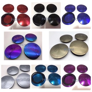 ฝาปิดดุมล้อ RAYS TE37 / CE28 / RE30 ขนาด 60มิล และ 62มิล (4ช…