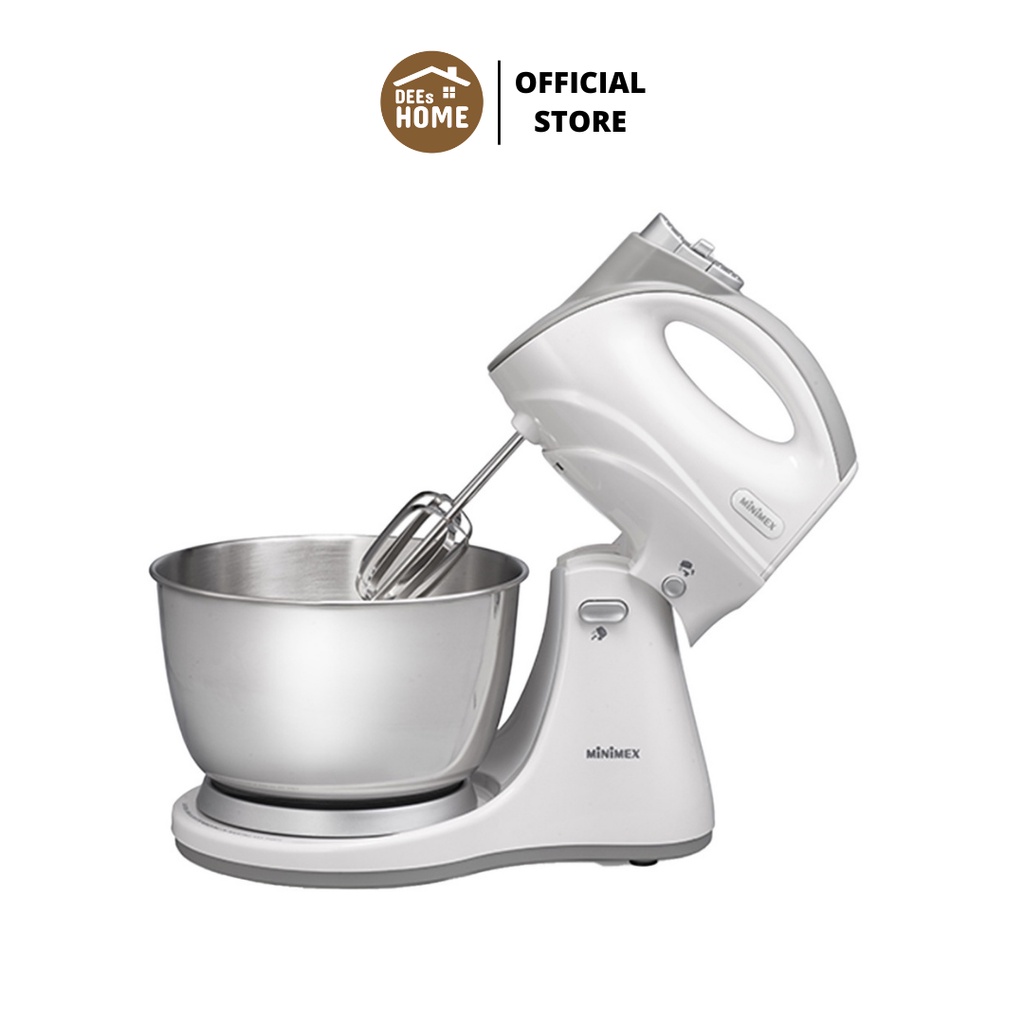 [มีประกัน] Minimex มินิเมกซ์ Hand mixer เครื่องผสมอาหารมือถือพร้อมโถ รุ่น MHM2-ST