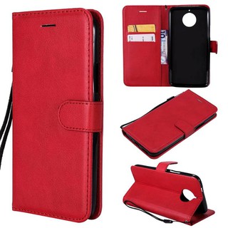 For Motorola Moto G5S+ G5S plus Simple Flip Leather Case