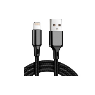 BASIKE CT325 สาย USB Lightning 2.4A สายชาร์จแบบเร็ว สายไฟ สำหรับ Iphone ios Data Cable 1M