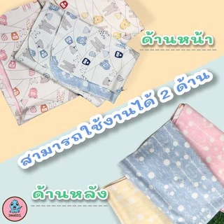 แผ่นรองนอนเด็ก ผ้ารองฉี่เด็ก แผ่นรองกันเปื้อน แผ่นรองฉี่เด็ก พรีเมี่ยมนุ่มมากพิเศษ ใช้ๆทั้ง 2 หน้า รุ่นไฮโซ Dinokids