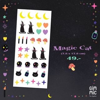 New Arrival_Sticker Sheet 🌙🔮 Magic Cat 🐈 ปล่อยเวทมนตร์ความน่ารัก เพียง 49 บาท 💜