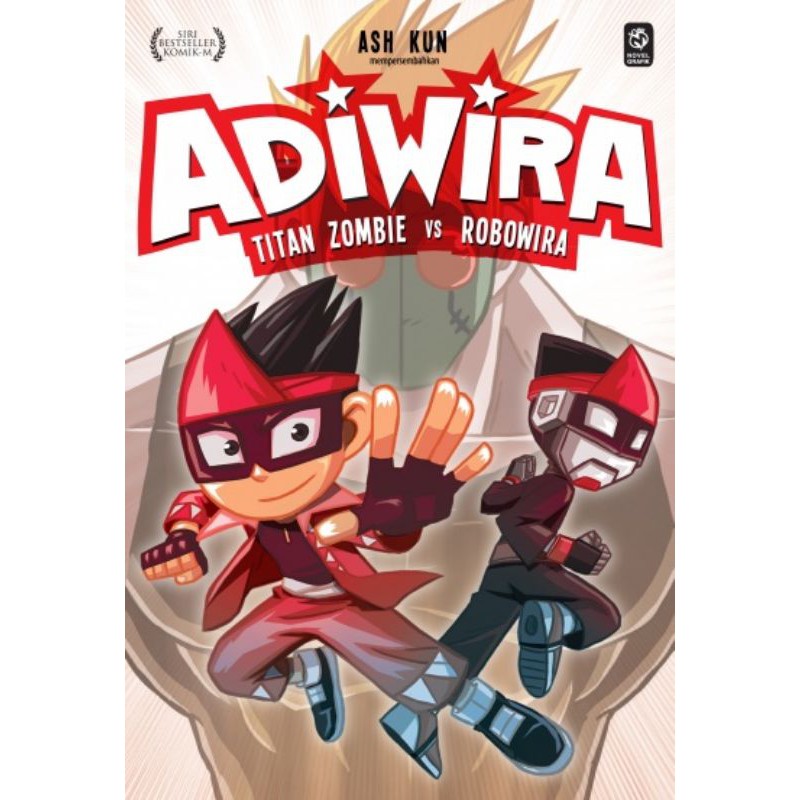 [BC] Komik Siri Adiwira #3: Titan Zombie vs Robowira – Ash Kun