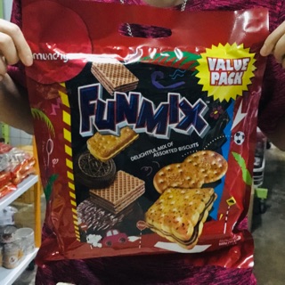 ขนมปังรวมFunmixห่อใหญ่ข้างในแบบซองๆ