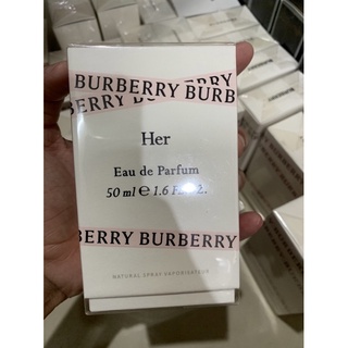 Burberry her edp 50ml กล่องซีล (เช้คสต้อคสินค้าทางแชทก่อนสั่งซื้อนะคะ)