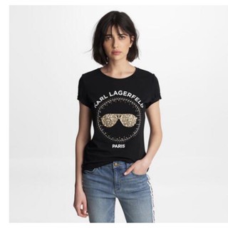 เสื้อยืด Karl lagerfeld ไซส์XS ของแท้จากอเมริกา พร้อมส่งในไทย