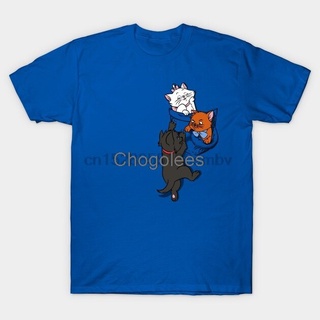 เสื้อยืดแขนสั้น คอกลม ผ้าฝ้าย พิมพ์ลาย Aristo Pocket Aristocats ของขวัญวันเกิด สําหรับผู้ชาย FKdebk13KPfljf41Size S-5XL