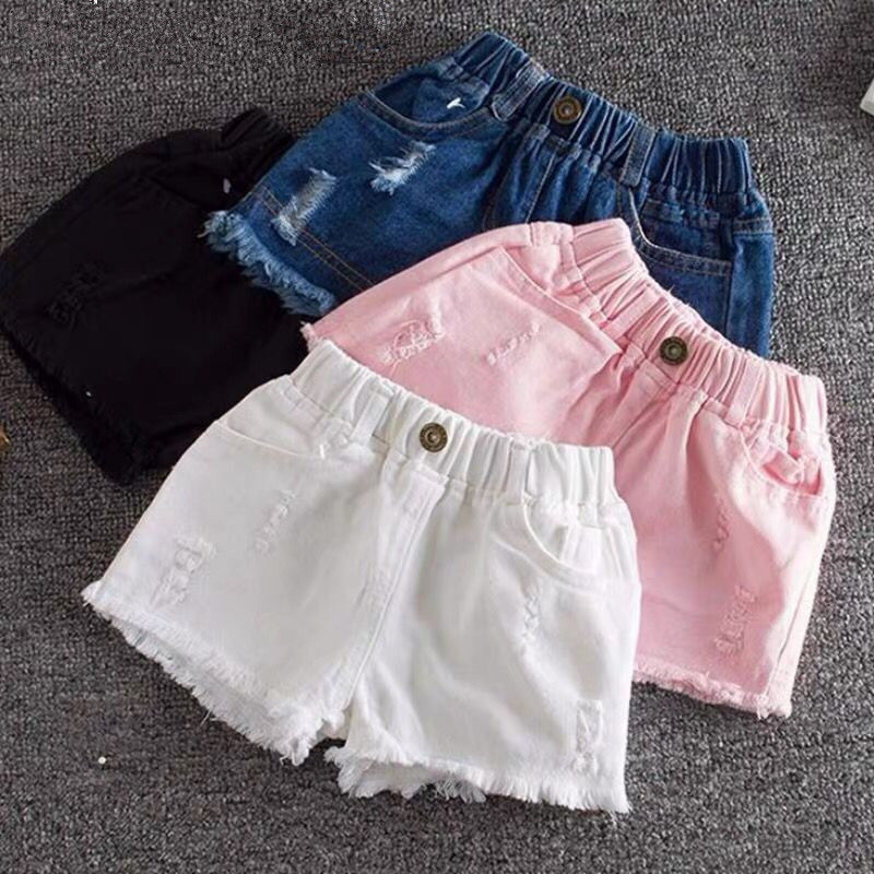 【พร้อมส่ง】ผ้าฝ้าย Jk กระโปรงสั้นจีบและกางเกงเซฟตี้สาวเกาหลีกระโปรงจีบขนาด 110-170