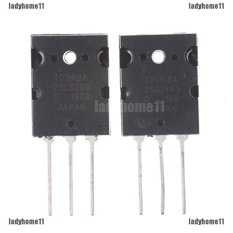 ♥LH1pair 2SA1943 &amp; 2SC5200 PNP Power Transistor