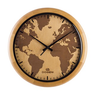 clock WALL CLOCK 13.5"WNW023DB BROWN DOGENI Home decoration Home &amp; Furniture นาฬิกา นาฬิกาแขวนไม้ DOGENI WNW023DB 13.5 น