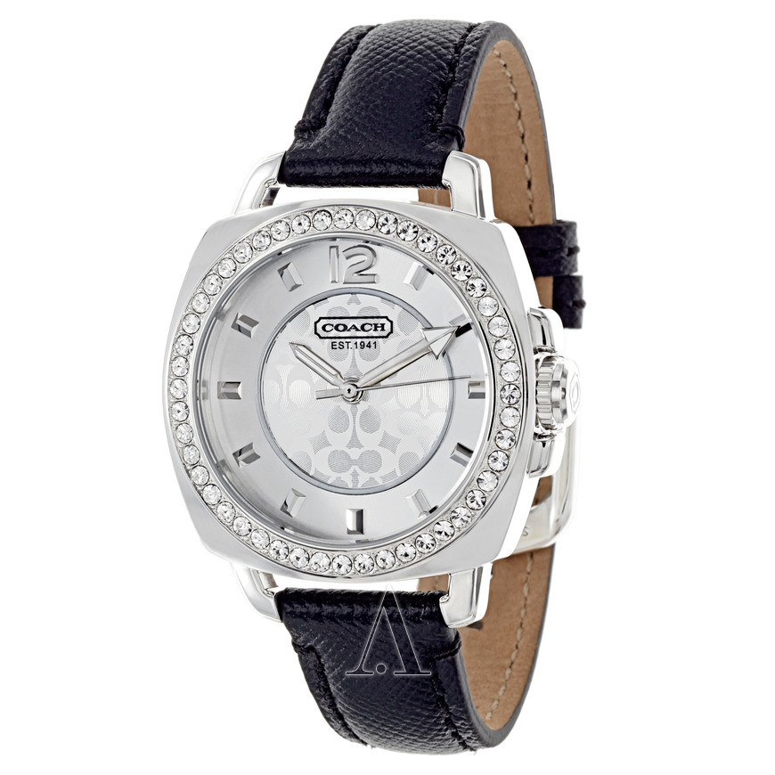 นาฬิกา Coach ของแท้ รุ่น บอยเฟรน Watch 14503152 สายหนังดำ BOYFRIEND