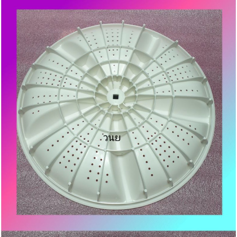 จานซักเอเจ AJ เส้นผ่าศูนย์กลาง 36 เซนติเมตร รูเหลี่ยม TWM-120DK/A