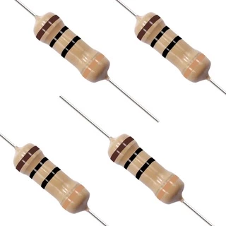 Ready Stock ตัวต้านทาน 15 ชิ้น 0.1 โอห์ม 1ohm 10ohm 100ohm 1k 10k 100k 1M ±5% 1/2W