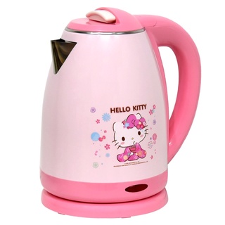 HELLO KITTY กาต้มน้ำไฟฟ้า ไร้สาย ลายคิตตี้ 1.8 ลิตร รุ่น PCK-185 กาต้มน้ำ ไฟฟ้า ลาย คิตตี้